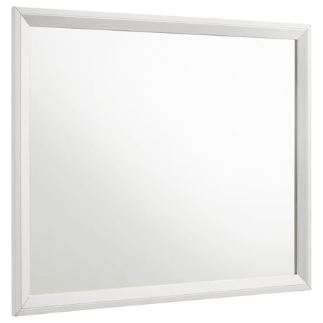 Tampa Furniture Outlet - Coaster - Sonora Dresser Mirror White  - 224864