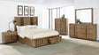 Tampa Furniture Outlet - Coaster - Terrace 5-piece Eastern King Bedroom Set Ash Brown - 224900KE-S5