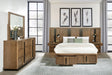 Tampa Furniture Outlet - Coaster - Terrace 5-piece California King Panel Bedroom Set Ash Brown - 224900KW-S5P