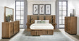 Tampa Furniture Outlet - Coaster - Terrace 6-piece California King Panel Bedroom Set Ash Brown - 224900KW-S6P