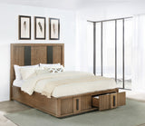 Terrace 2-drawer Queen Storage Bed Ash Brown - Tampa Furniture Outlet