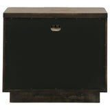 Terrace 2-drawer Nightstand Bedside Table Ash Brown - Tampa Furniture Outlet