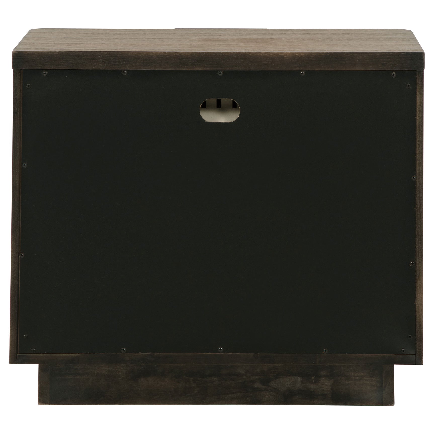 Terrace 2-drawer Nightstand Bedside Table Ash Brown - Tampa Furniture Outlet
