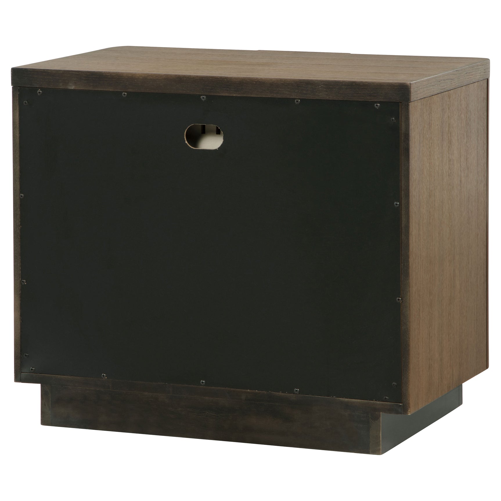 Terrace 2-drawer Nightstand Bedside Table Ash Brown - Tampa Furniture Outlet