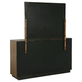 Terrace 6-drawer Dresser and Mirror Ash Brown - Tampa Furniture Outlet