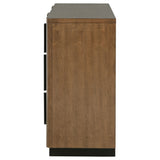 Terrace 6-drawer Dresser Cabinet Ash Brown - Tampa Furniture Outlet