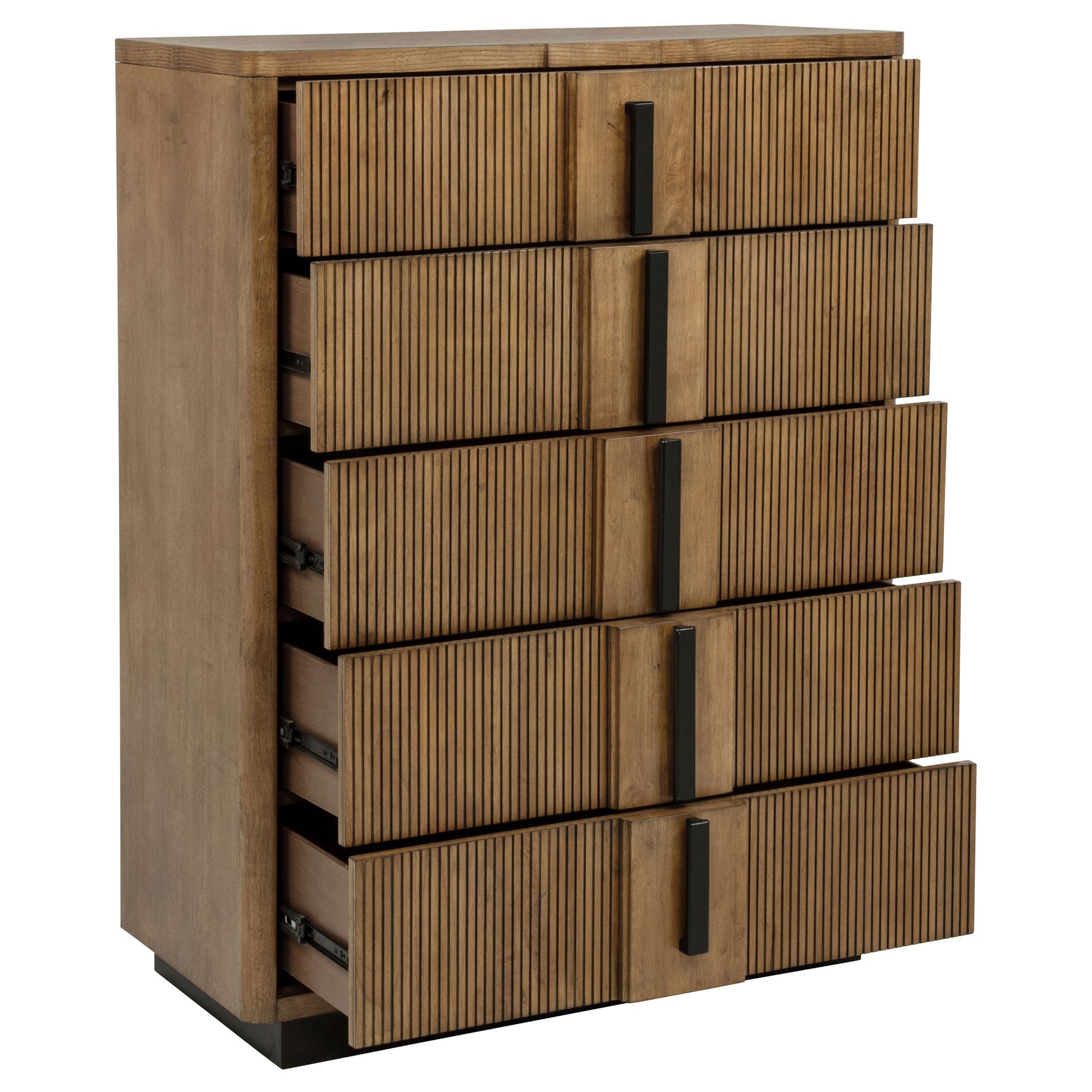 Terrace 5-drawer Chest of Drawers Ash Brown - Tampa Furniture Outlet