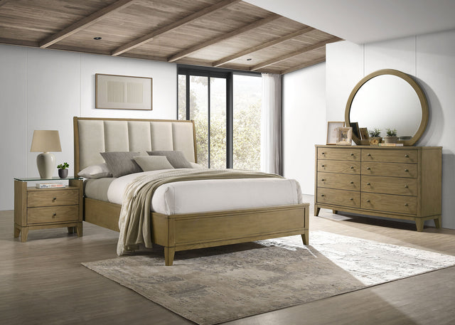 Tampa Furniture Outlet - Coaster - Granada 4-piece California King Bedroom Set Natural Pine - 224921KW-S4