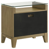 Granada 4-piece California King Bedroom Set Natural Pine - Tampa Furniture Outlet
