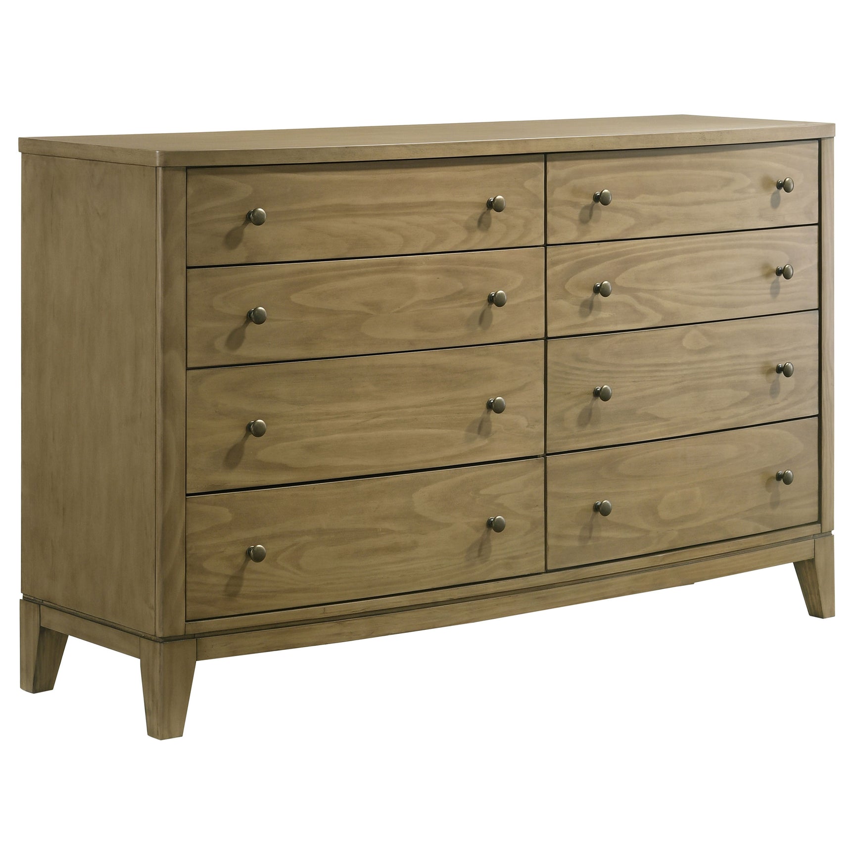Granada 5-piece California King Bedroom Set Natural Pine - Tampa Furniture Outlet