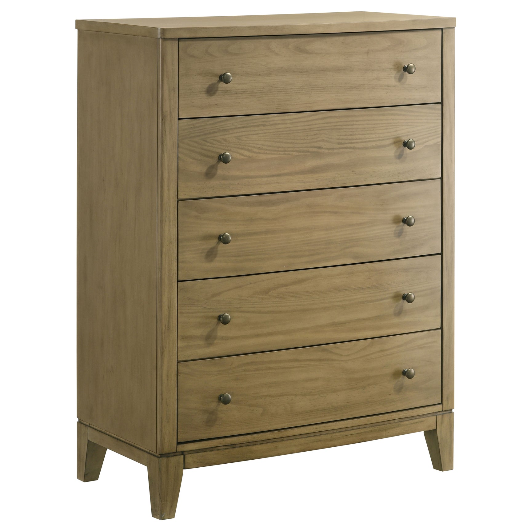 Granada 5-piece California King Bedroom Set Natural Pine - Tampa Furniture Outlet