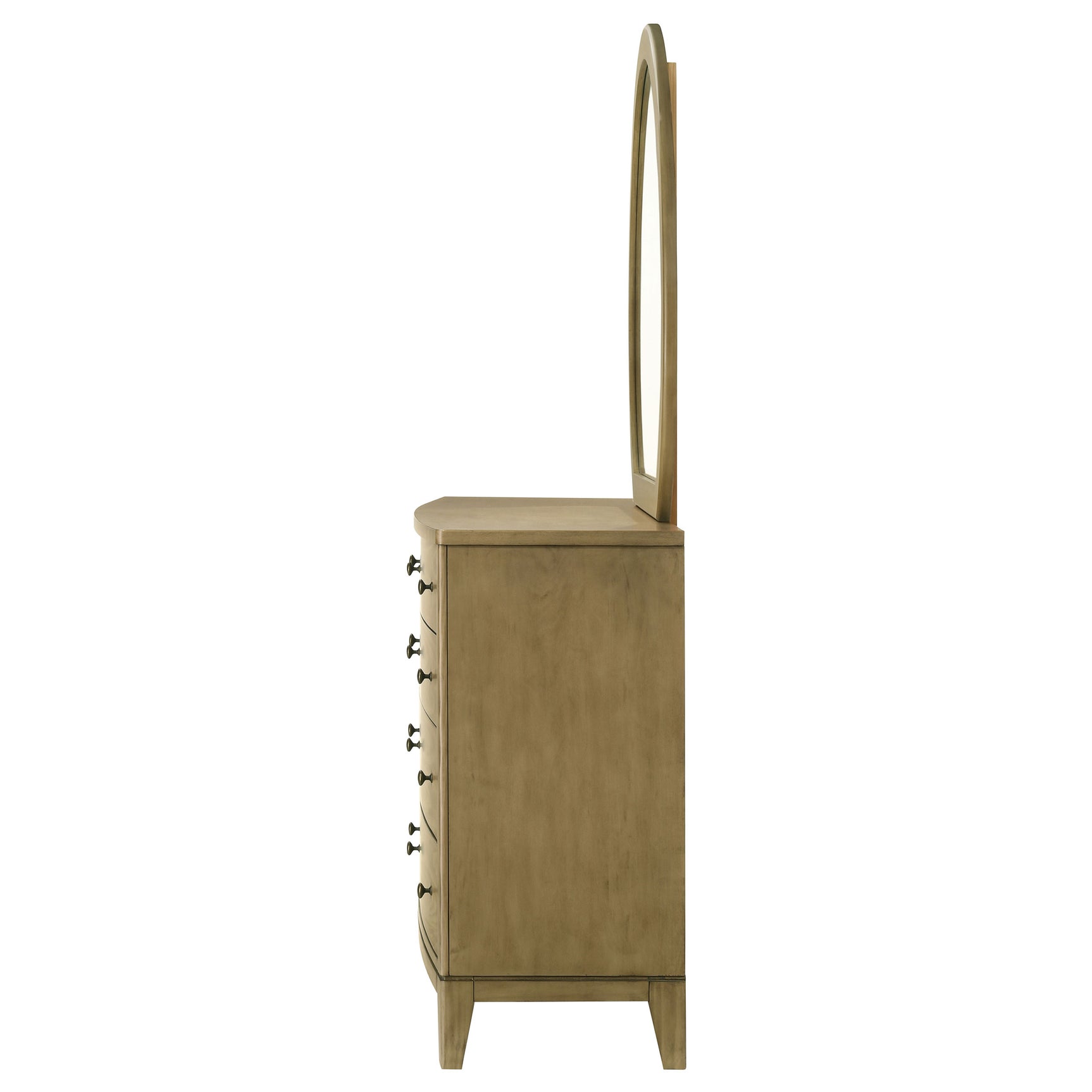 Granada 8-drawer Dresser and Mirror Natural Pine - Tampa Furniture Outlet