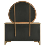 Granada 8-drawer Dresser and Mirror Natural Pine - Tampa Furniture Outlet