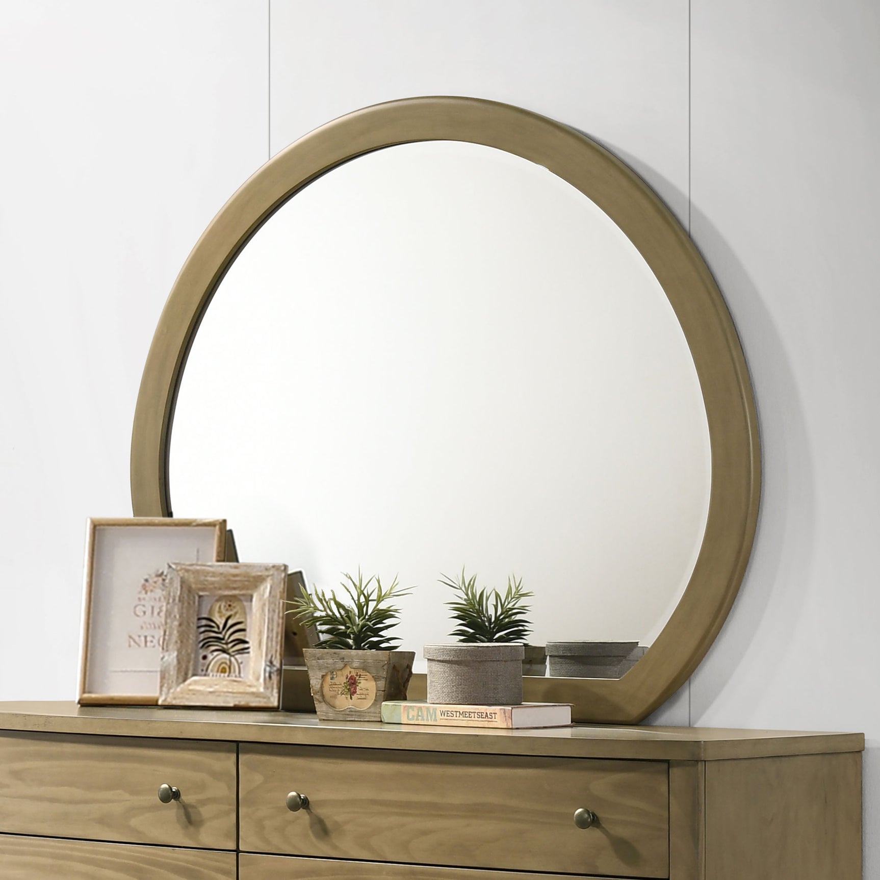 Granada Dresser Mirror Natural Pine - Tampa Furniture Outlet