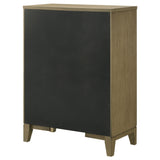 Granada 5-drawer Bedroom Chest of Drawers Natural Pine - Tampa Furniture Outlet