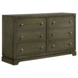 Gran Park 4-piece Eastern King Bedroom Set Dark Cocoa - Tampa Furniture Outlet
