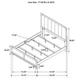 Gran Park 4-piece Eastern King Bedroom Set Dark Cocoa - Tampa Furniture Outlet