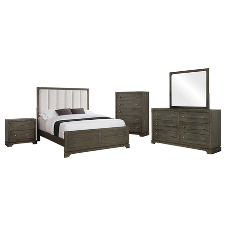 Gran Park 5-piece Queen Bedroom Set Dark Cocoa - Tampa Furniture Outlet