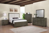 Gran Park 59-inch Queen Panel Bed Dark Cocoa - Tampa Furniture Outlet