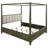 Gran Park 5-piece Eastern King Bedroom Set Dark Cocoa - Tampa Furniture Outlet