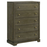 Gran Park 5-piece California King Bedroom Set Dark Cocoa - Tampa Furniture Outlet