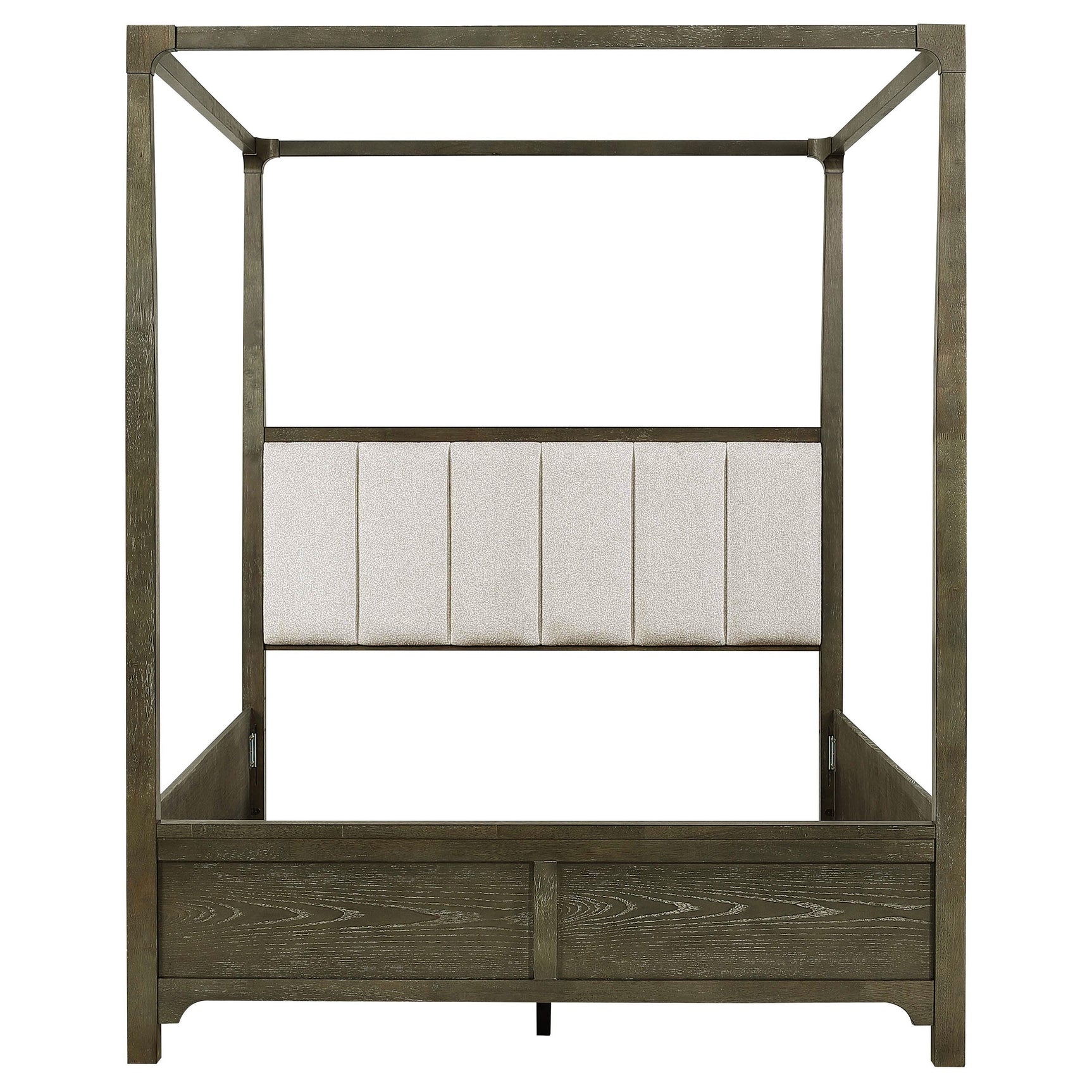 Gran Park Queen Canopy Bed Dark Cocoa - Tampa Furniture Outlet