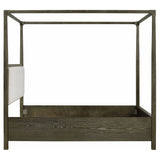 Gran Park Queen Canopy Bed Dark Cocoa - Tampa Furniture Outlet