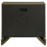 Gran Park 2-drawer Nightstand Bedside Table Dark Cocoa - Tampa Furniture Outlet