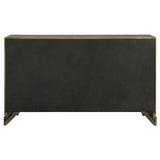 Gran Park 6-drawer Dresser Cabinet Dark Cocoa - Tampa Furniture Outlet