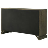 Gran Park 6-drawer Dresser Cabinet Dark Cocoa - Tampa Furniture Outlet