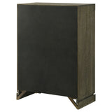 Gran Park 5-drawer Bedroom Chest of Drawers Dark Cocoa - Tampa Furniture Outlet