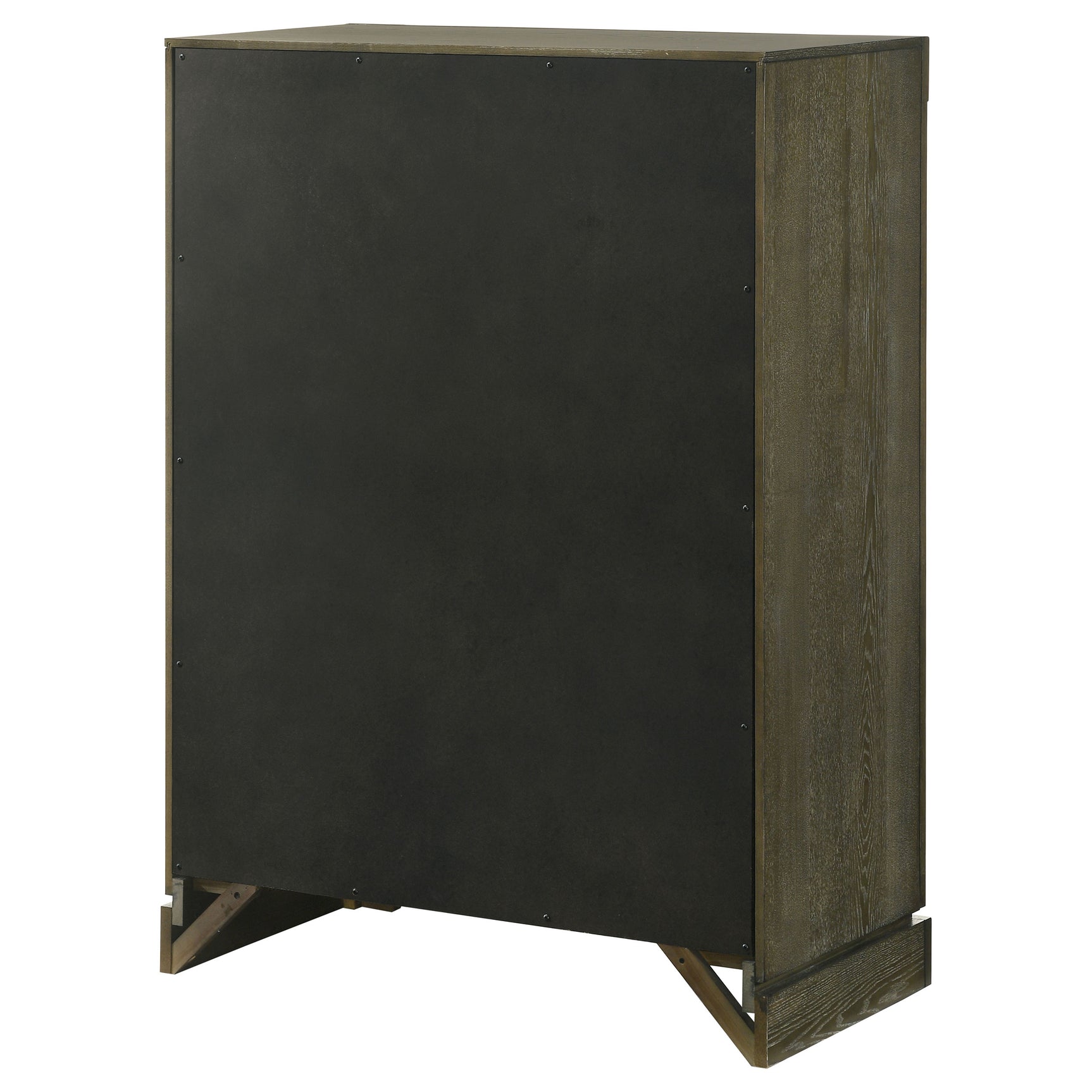 Gran Park 5-drawer Bedroom Chest of Drawers Dark Cocoa - Tampa Furniture Outlet