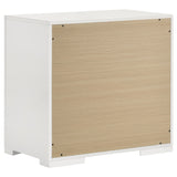 Ives 5-piece Eastern King Bedroom Set White High Gloss - Tampa Furniture Outlet