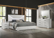 Tampa Furniture Outlet - Coaster - Ives 4-piece Queen Bedroom Set White High Gloss - 224941Q-S4