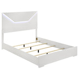 Ives 4-piece Queen Bedroom Set White High Gloss - Tampa Furniture Outlet
