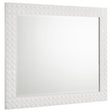 Tampa Furniture Outlet - Coaster - Ives Dresser Mirror White High Gloss - 224944