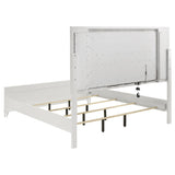 Marmore 4-piece Eastern King Bedroom Set White - Tampa Furniture Outlet