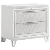 Marmore 4-piece Eastern King Bedroom Set White - Tampa Furniture Outlet