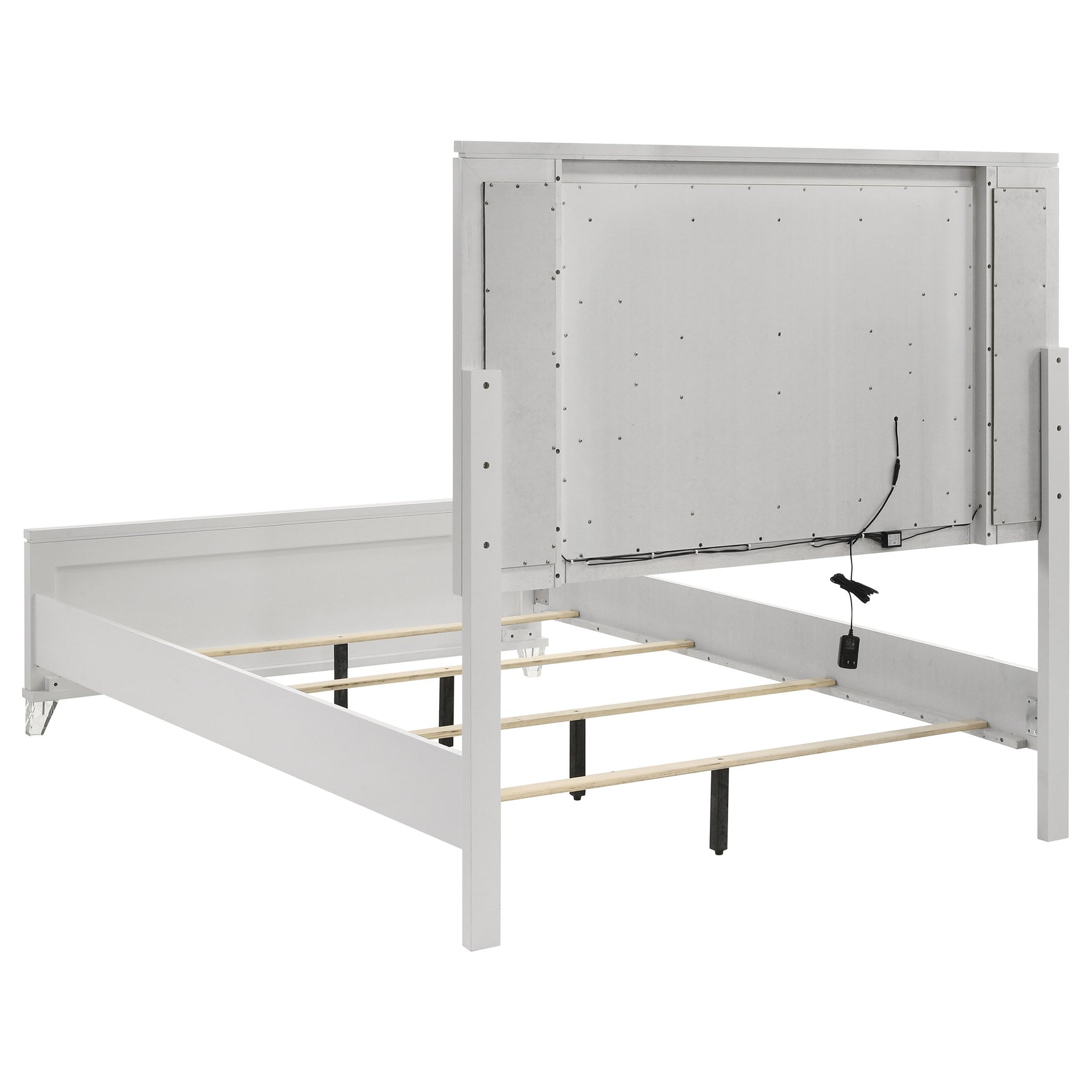 Marmore 4-piece Queen Bedroom Set White - Tampa Furniture Outlet