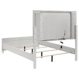 Marmore 5-piece Queen Bedroom Set White - Tampa Furniture Outlet