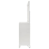 Marmore 9-drawer Dresser and LED Mirror White - Tampa Furniture Outlet