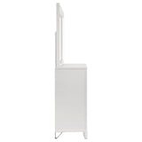 Marmore 9-drawer Dresser and LED Mirror White - Tampa Furniture Outlet