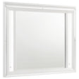 Tampa Furniture Outlet - Coaster - Marmore LED Dresser Mirror White - 224964