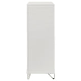 Marmore 5-drawer Bedroom Chest of Drawers White - Tampa Furniture Outlet