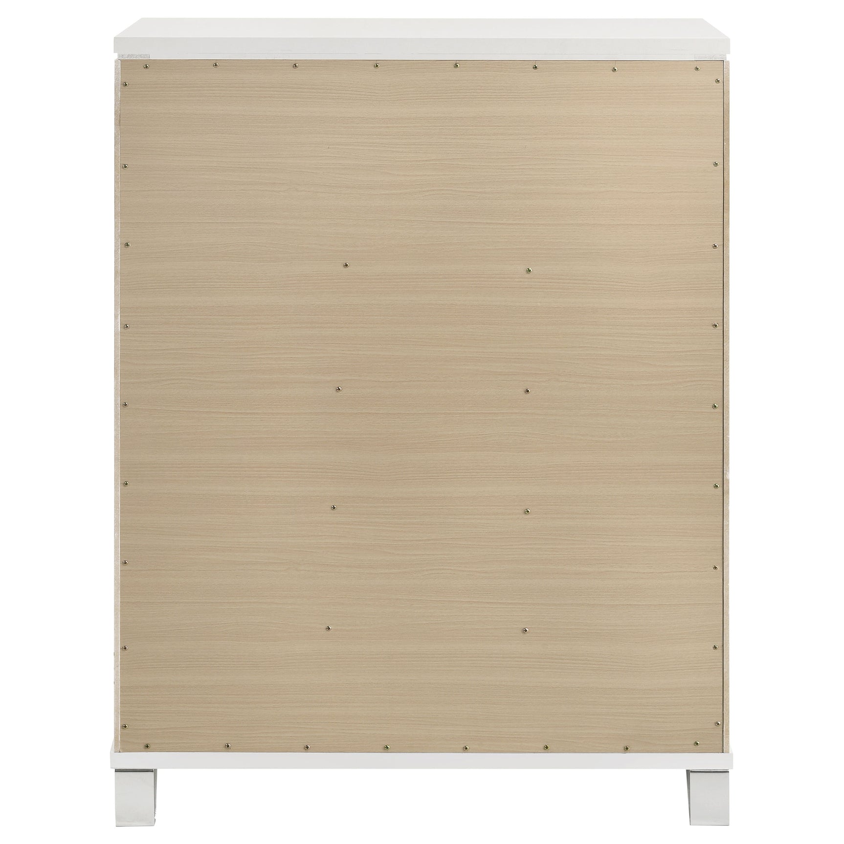 Marmore 5-drawer Bedroom Chest of Drawers White - Tampa Furniture Outlet
