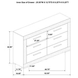 Ives 5-piece Eastern King Bedroom Set Grey High Gloss - Tampa Furniture Outlet
