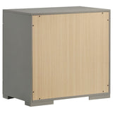 Ives 5-piece Queen Bedroom Set Grey High Gloss - Tampa Furniture Outlet
