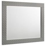 Ives 5-piece Queen Bedroom Set Grey High Gloss - Tampa Furniture Outlet