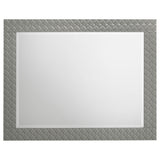 Ives 5-piece Queen Bedroom Set Grey High Gloss - Tampa Furniture Outlet