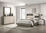 Tampa Furniture Outlet - Coaster - Fenwick 4-piece California King Bedroom Set Grey Oak - 224981KW-S4